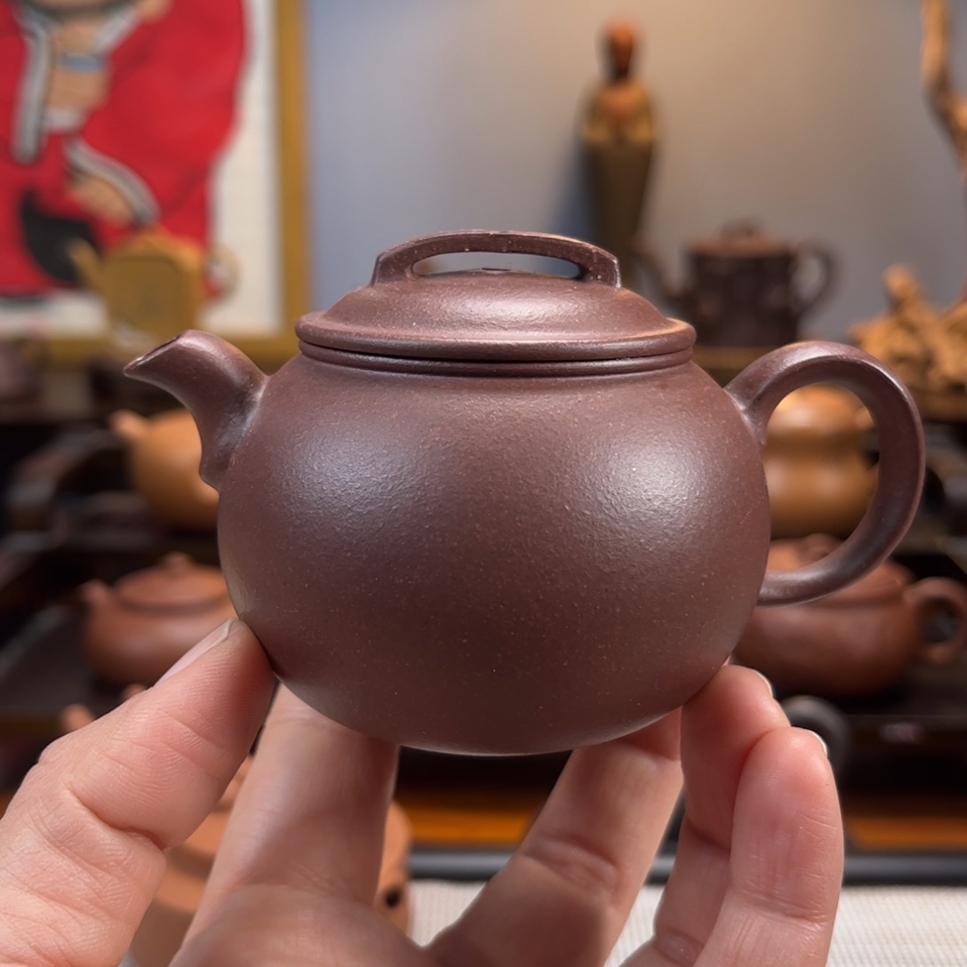 紫砂茶具半手工制作