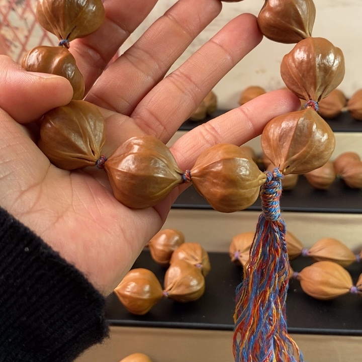 橄榄核手串/手链橄榄核25手持4花