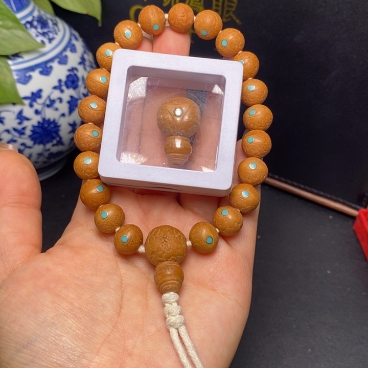 凤眼菩提手串尼泊尔