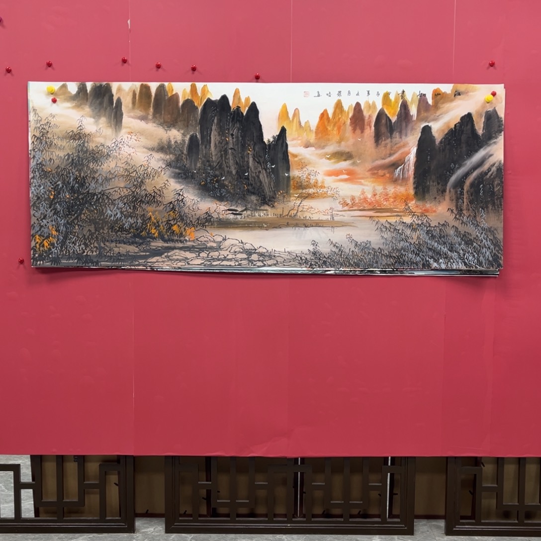 国画国画作品集一个由