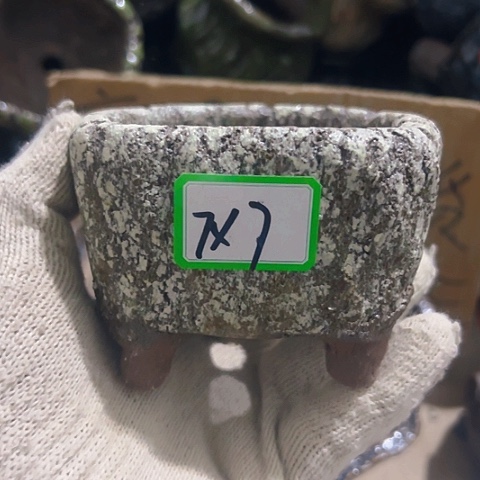 红陶粗陶花盆手工