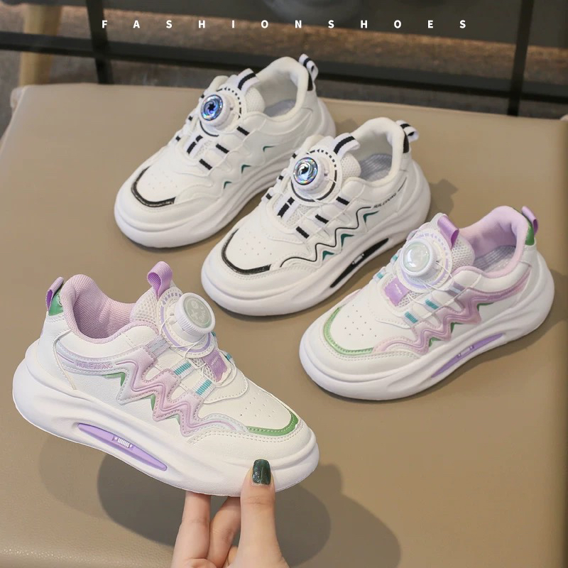 童鞋女童小白鞋2025春季新款休闲儿童板鞋软底运动鞋女孩582