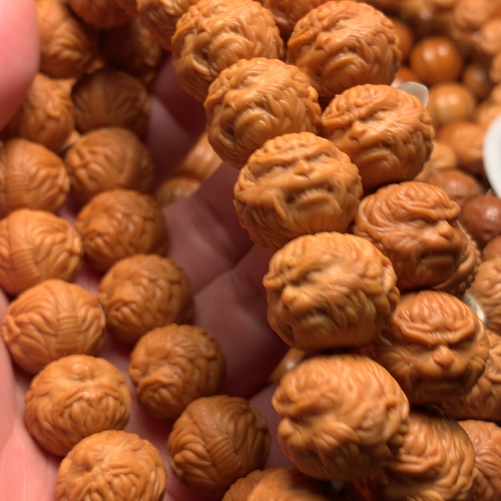 【闪购商品】猴头核桃手串哎**1悟空