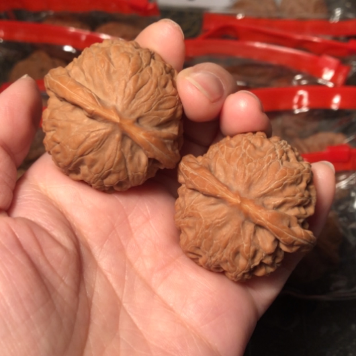 【闪购商品】文玩核桃把件宫灯43