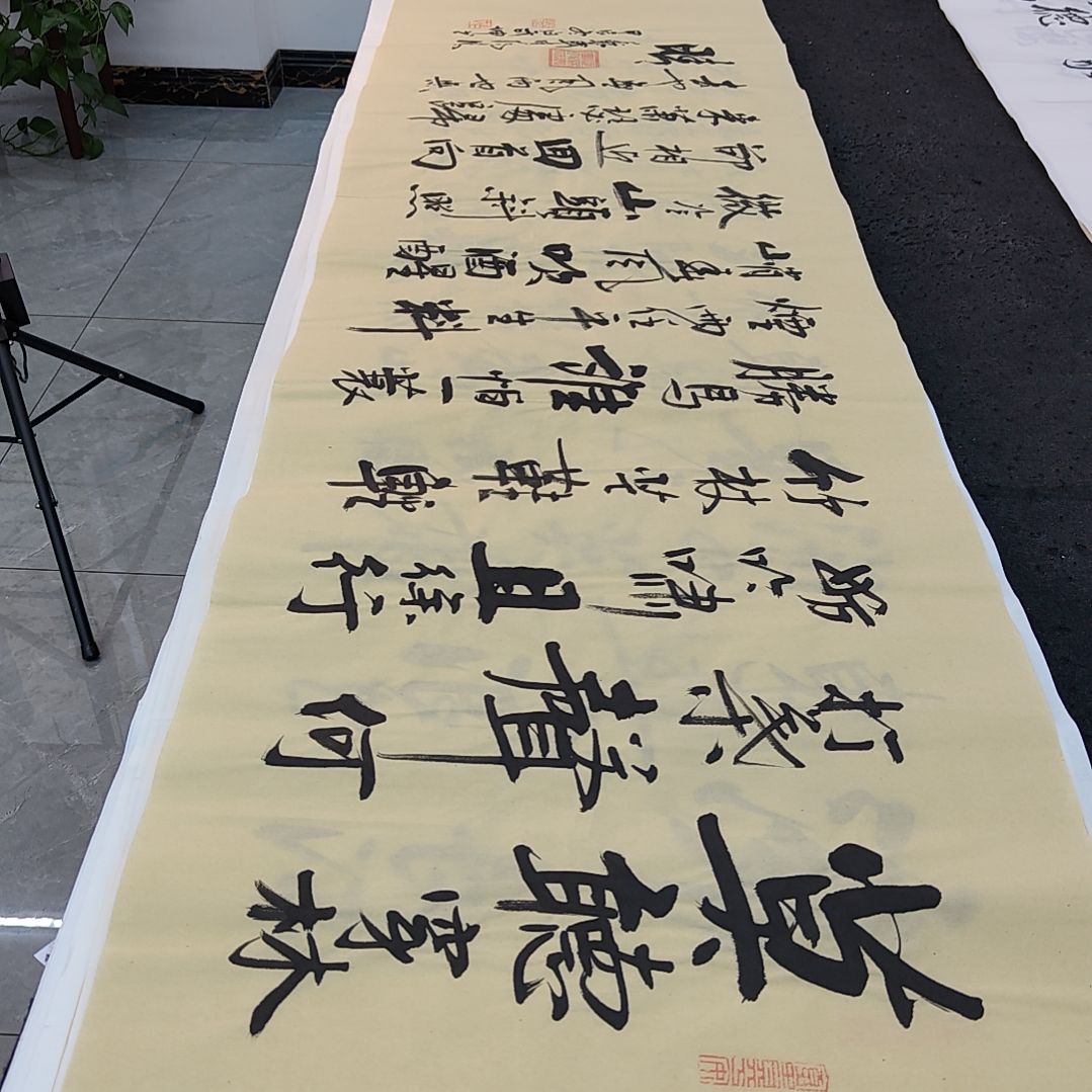 白武坤老师作品一副