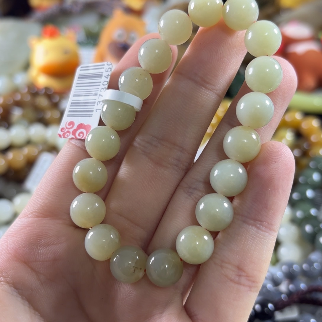 和田玉未镶嵌手链114