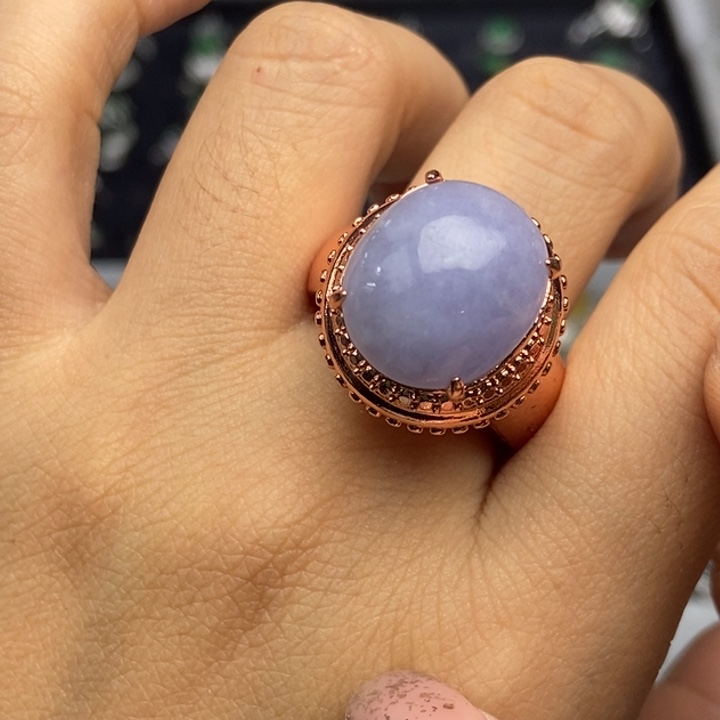 翡翠戒指合金戒指