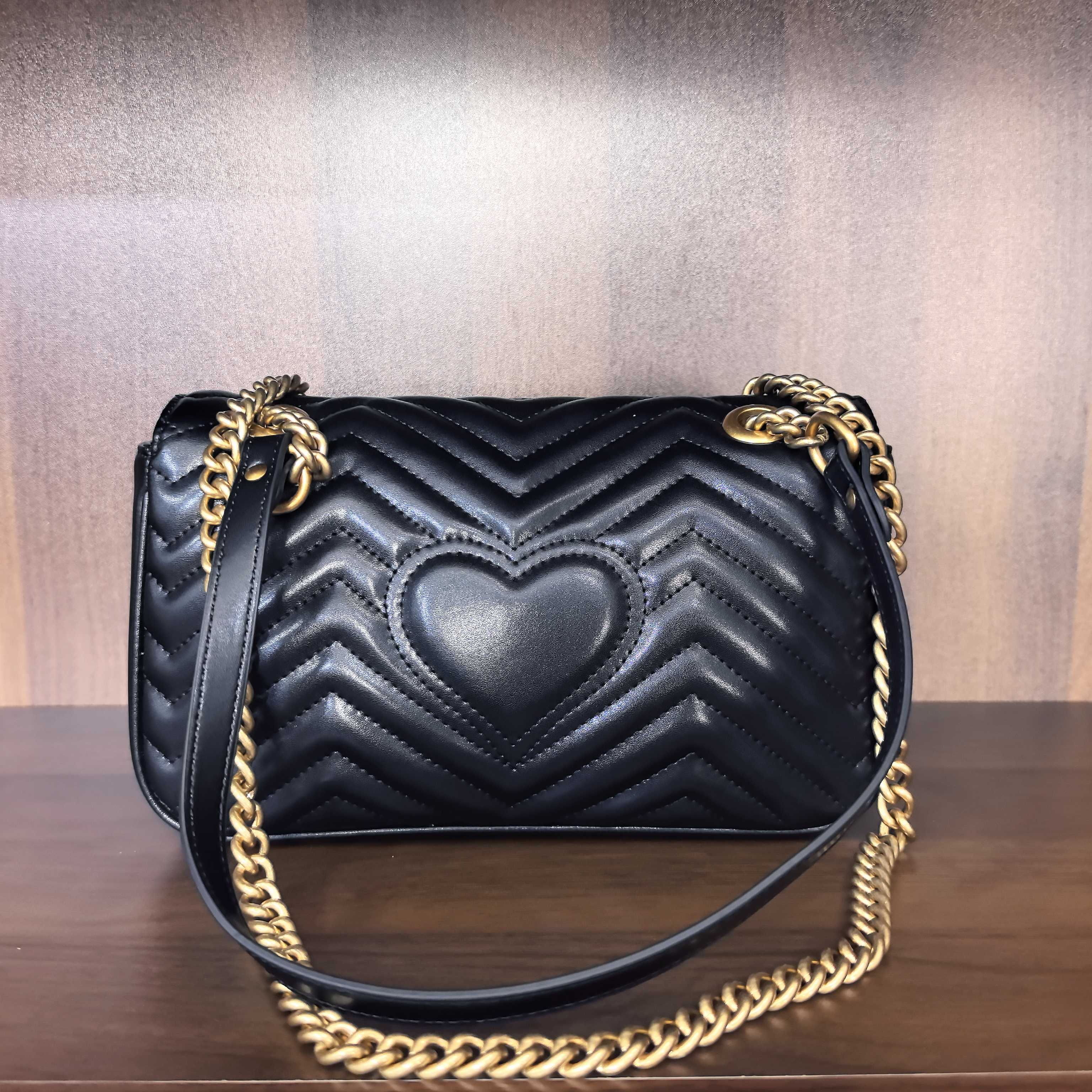 薇薇手工真皮包6003-27-黑色-长27x高16-大玛蒙低迟A62