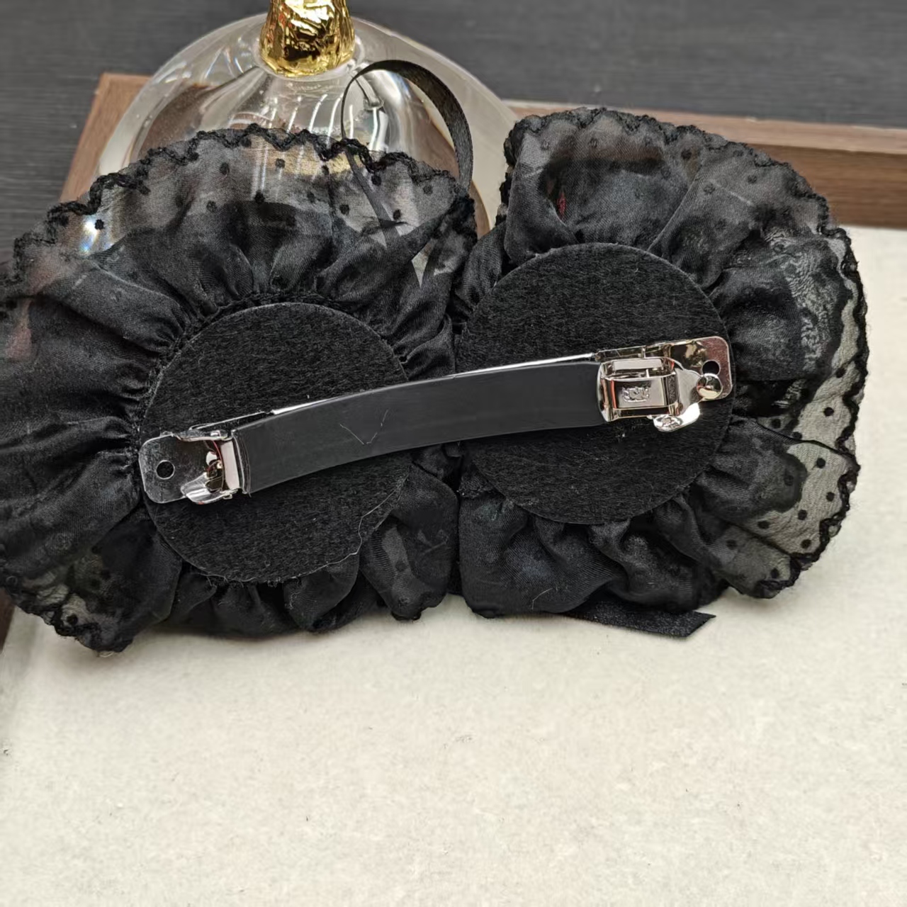 芙奈琪00132高端轻奢双花一字夹