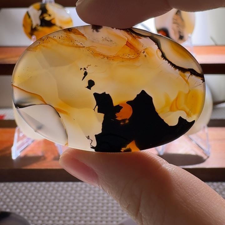 玛瑙/玉髓合金颈饰