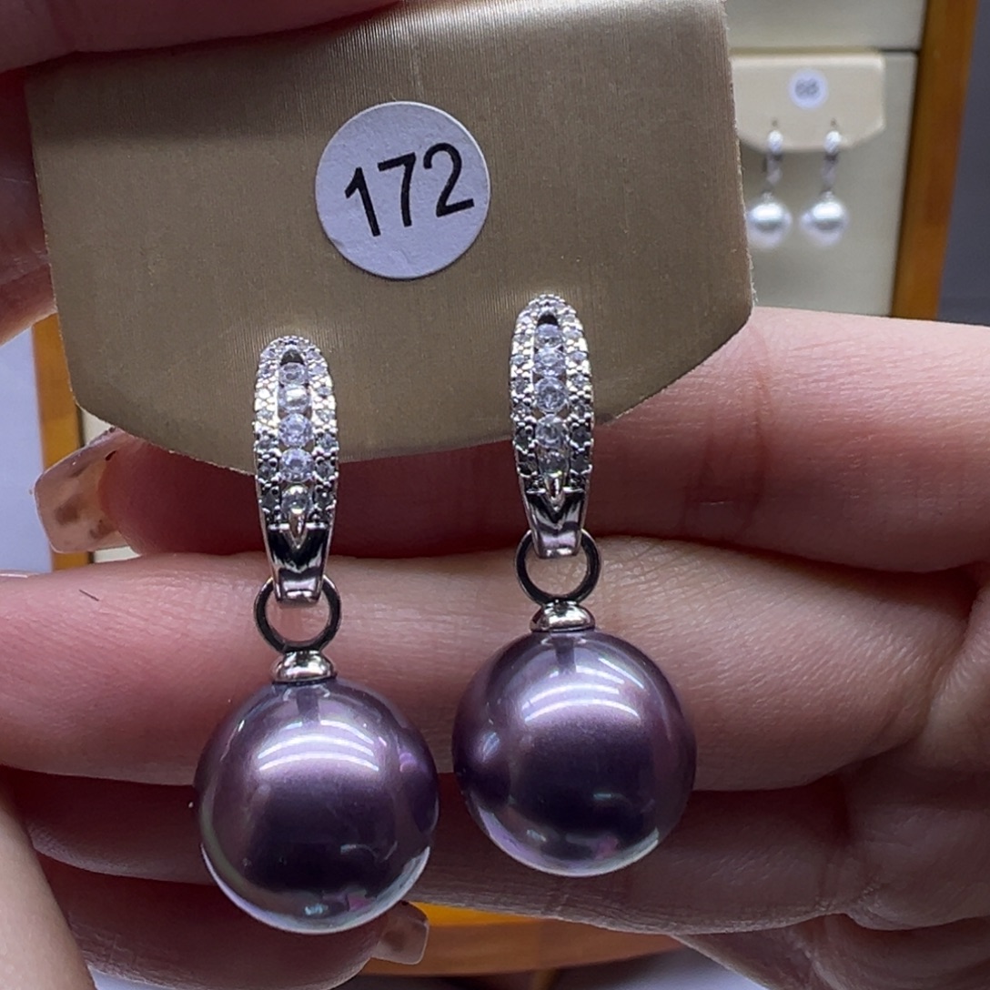 淡水珍珠未镶嵌耳饰