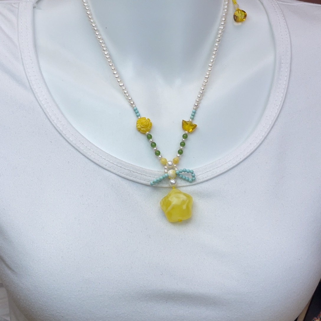 未镶嵌琥珀裸石蜜蜡