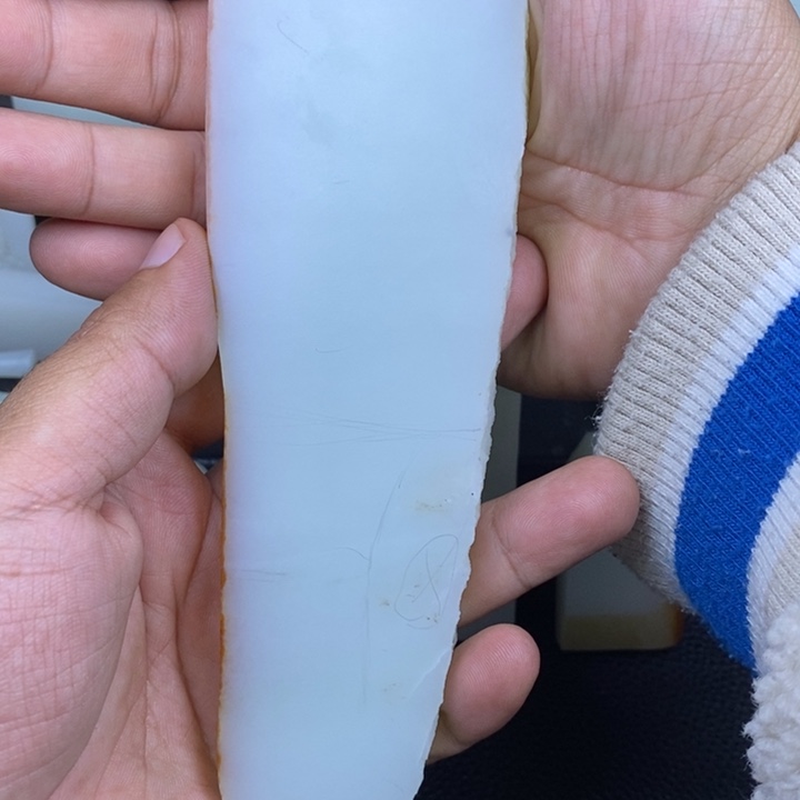 卡***西定制和田玉未镶嵌牌