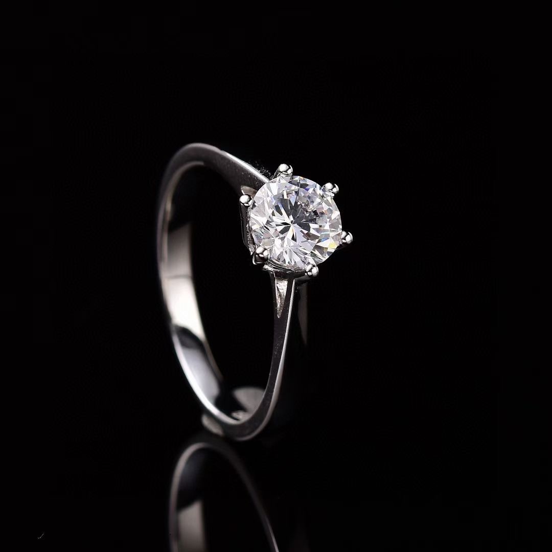 【南非之星】NFZX高端奢华定制  周家六爪(皇冠)  戒指1ct