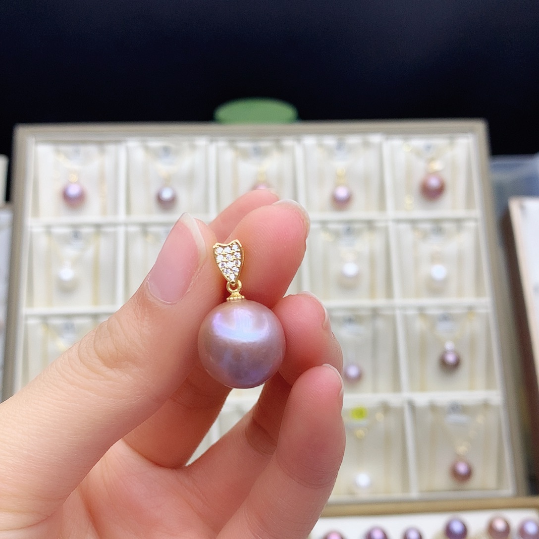 淡水珍珠颈饰合金