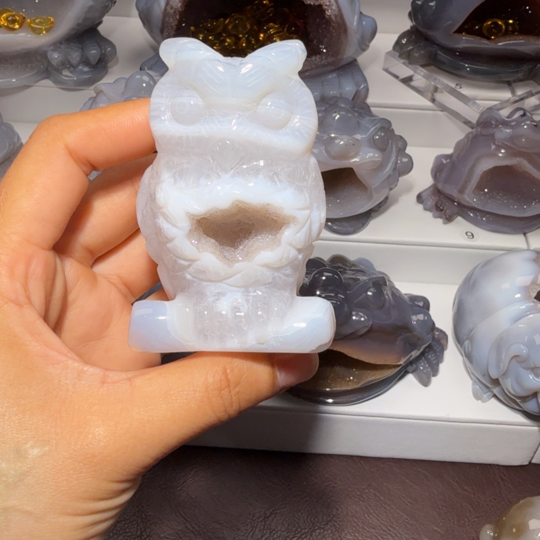 玛瑙/玉髓未镶嵌摆件