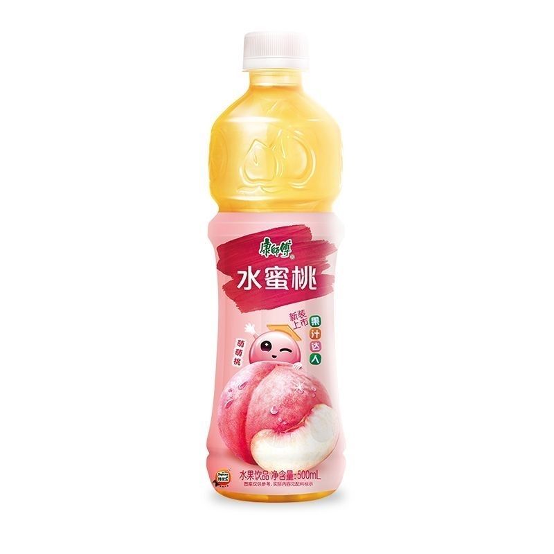 康师傅水蜜桃饮料500ml/1L