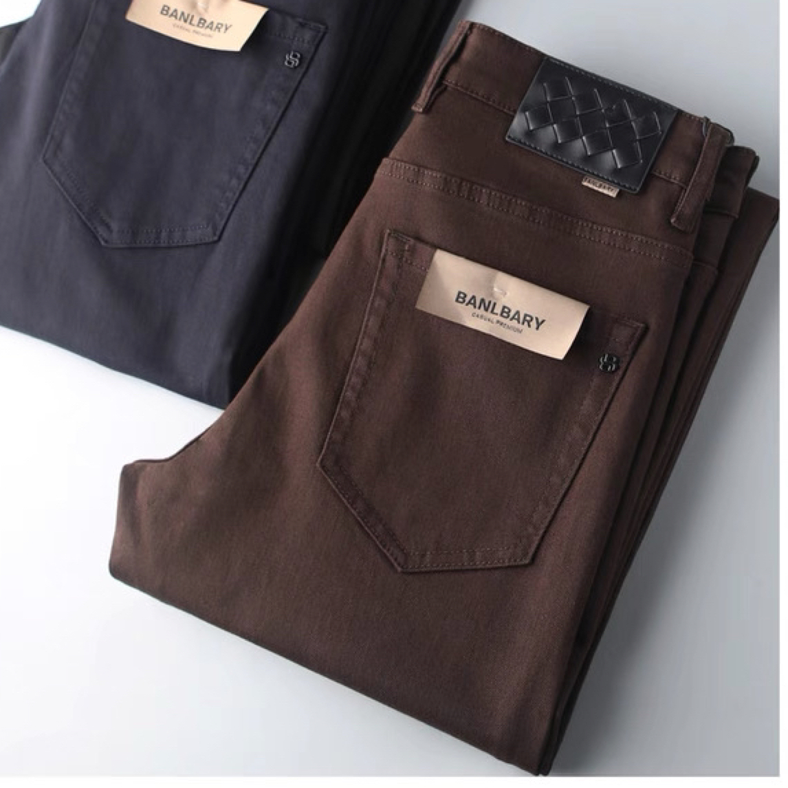 【防褪色】秋冬厚款男士牛仔裤品质百搭弹力直筒牛仔裤168#