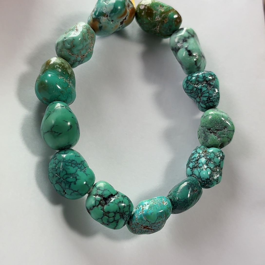 未镶嵌绿松石珠宝奇石