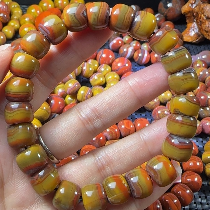 玛瑙/玉髓未镶嵌手串