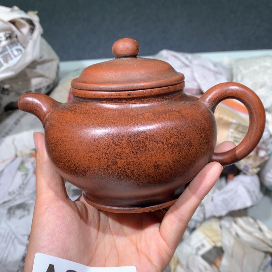 茶壶粗砂紫砂茶壶244