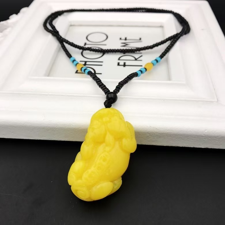 精美时尚黄貔貅创意饰品【CH】