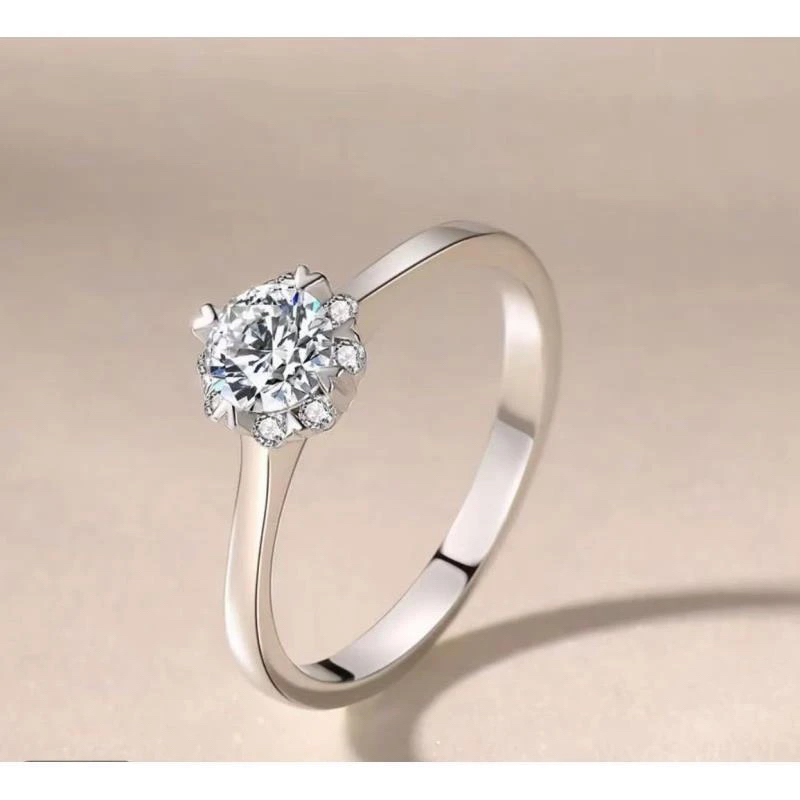 1.0CT 小初花女戒气质