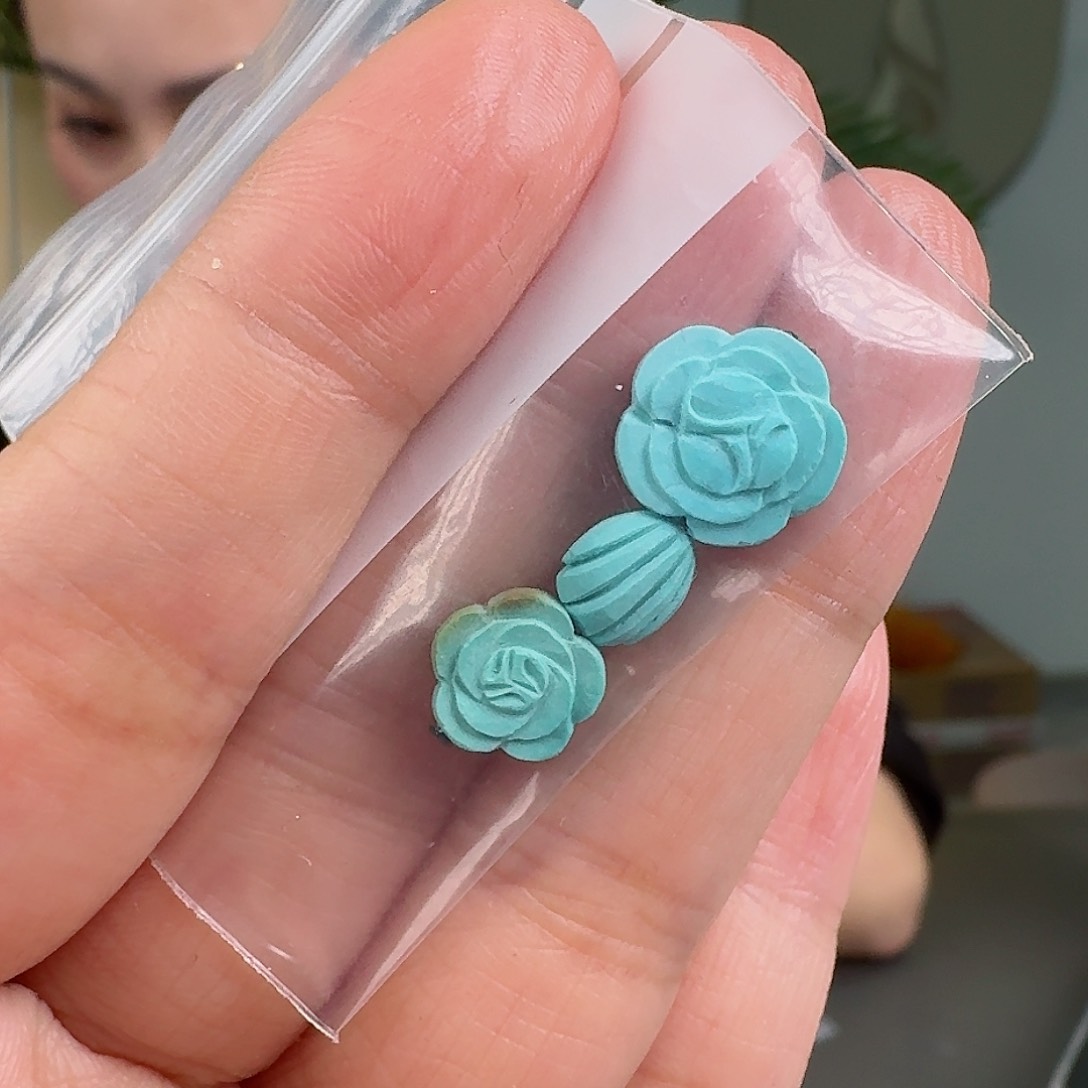 绿松石珠宝奇石未镶嵌