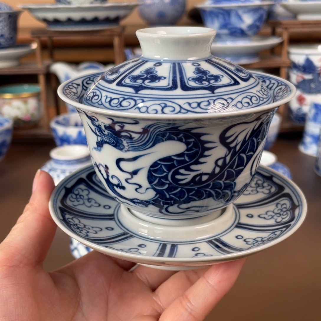 景德镇陶瓷手工手绘