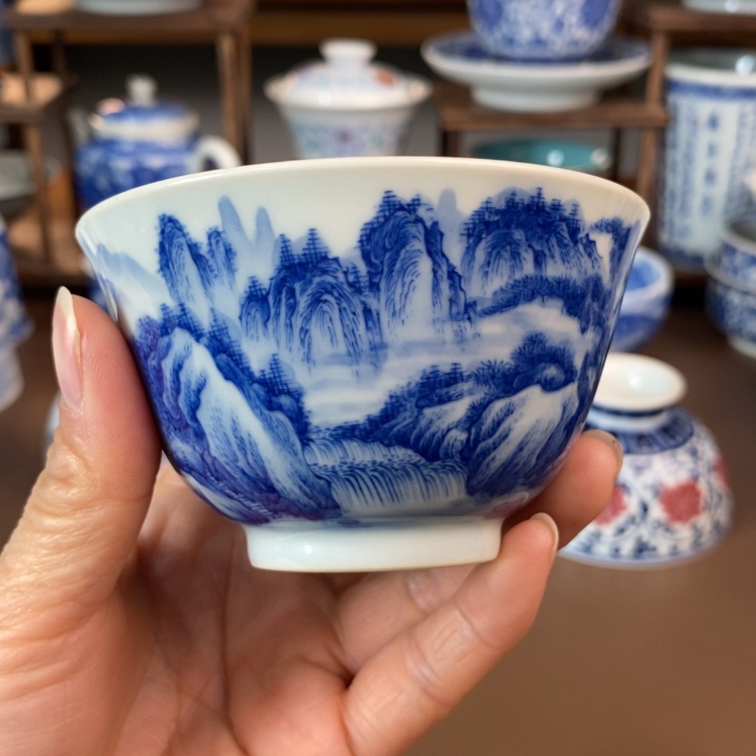 景德镇陶瓷手工手绘