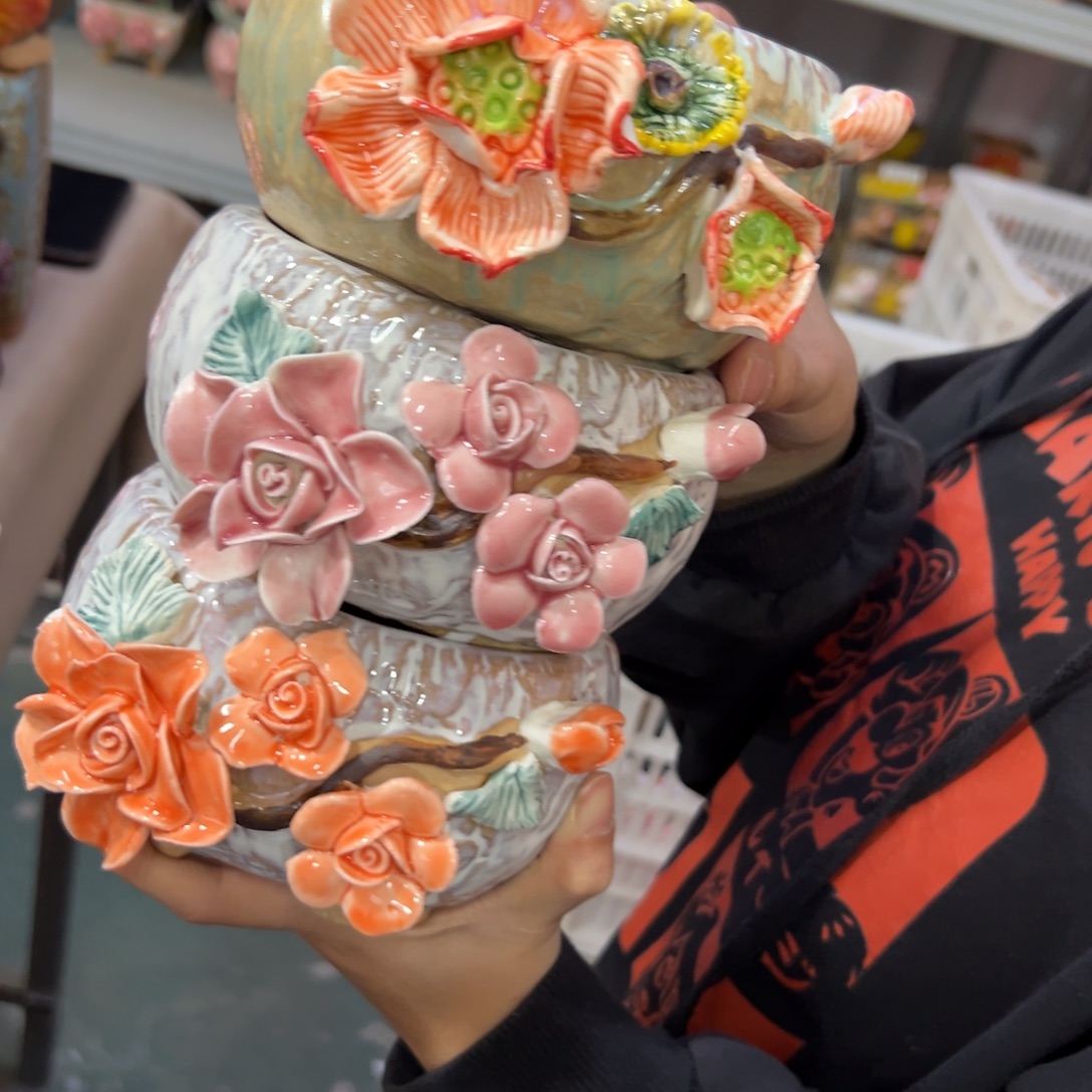 满20米飞秒退拉黑多肉花盆