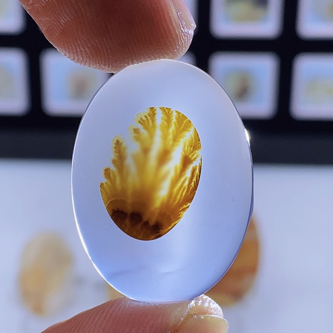 玛瑙/玉髓未镶嵌吊坠(不含链)98