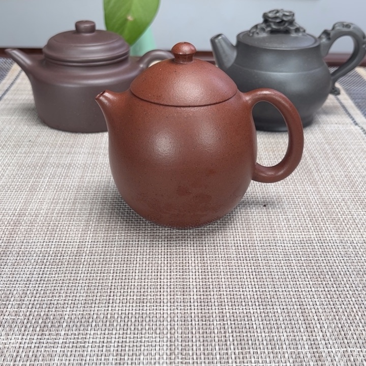 紫砂茶壶龙蛋五号井