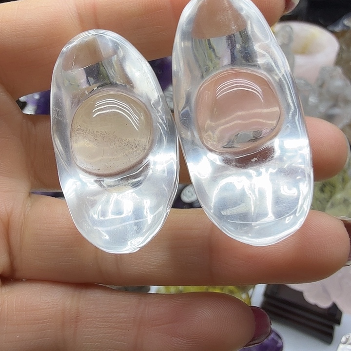 珠宝半成品水晶未镶嵌