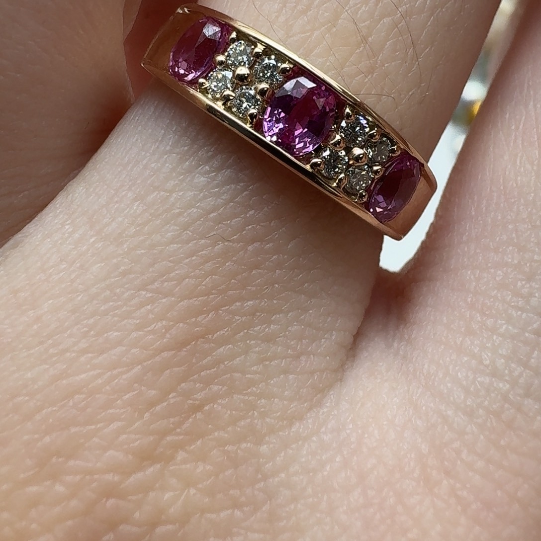 蓝宝石戒指未镶嵌