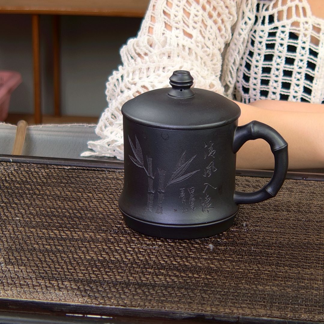 【闪购商品】茶杯绿泥高货放漏