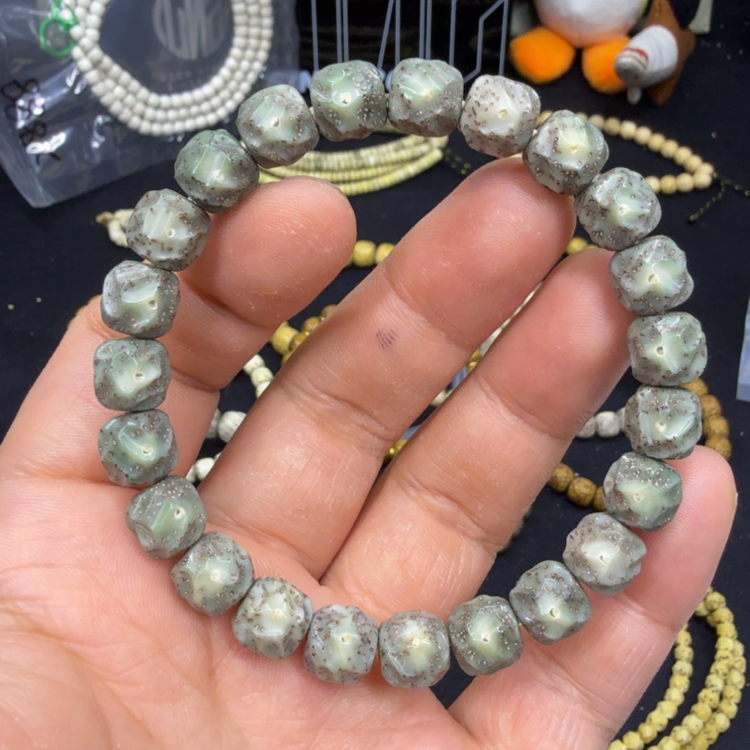 星月菩提吊坠10改绿幽灵无相