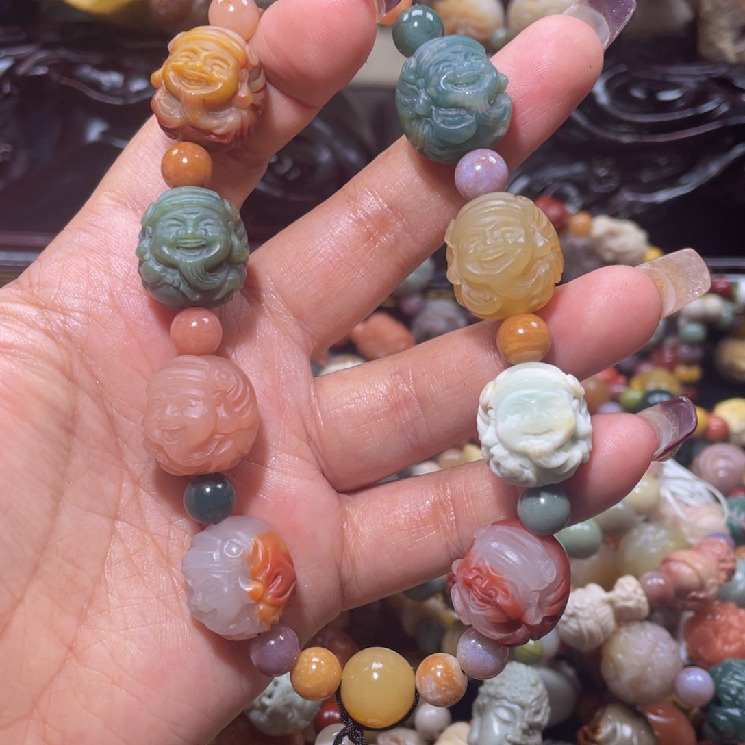 石英质玉手链未镶嵌