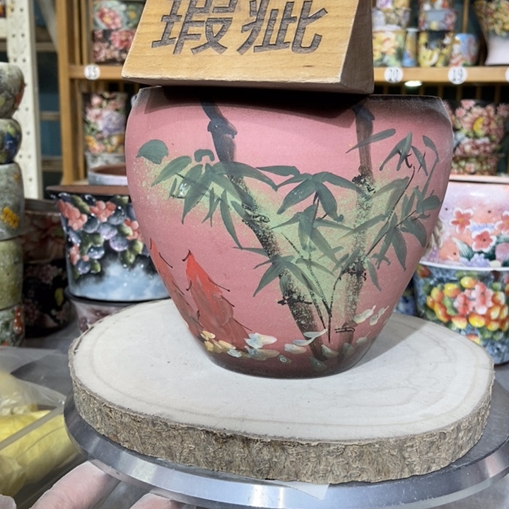 红陶景德镇艺术手绘作品