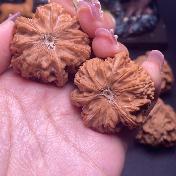 吊坠文玩核桃文山三棱