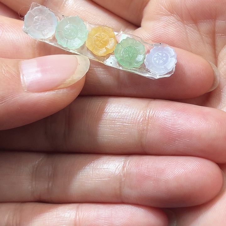 定制翡翠未镶嵌天然缅甸翡翠A货花开富贵不退不够