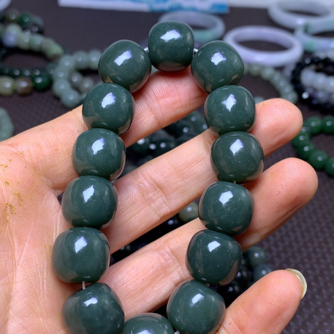 未镶嵌手串和田玉