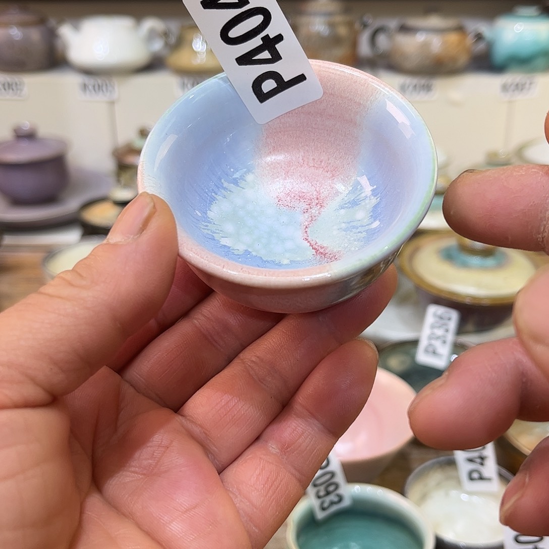 白泥茶杯陶瓷艺术