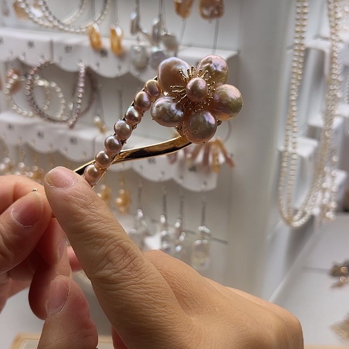 发饰未镶嵌淡水珍珠