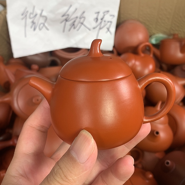 原矿朱泥茶具茶壶家用110