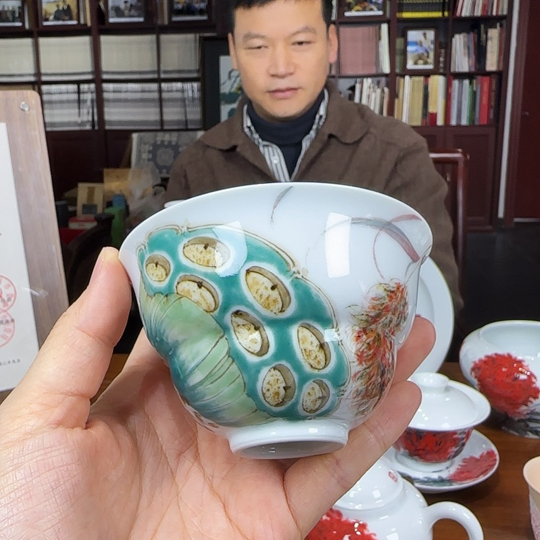 高温颜色釉标杆：吴雄章！！