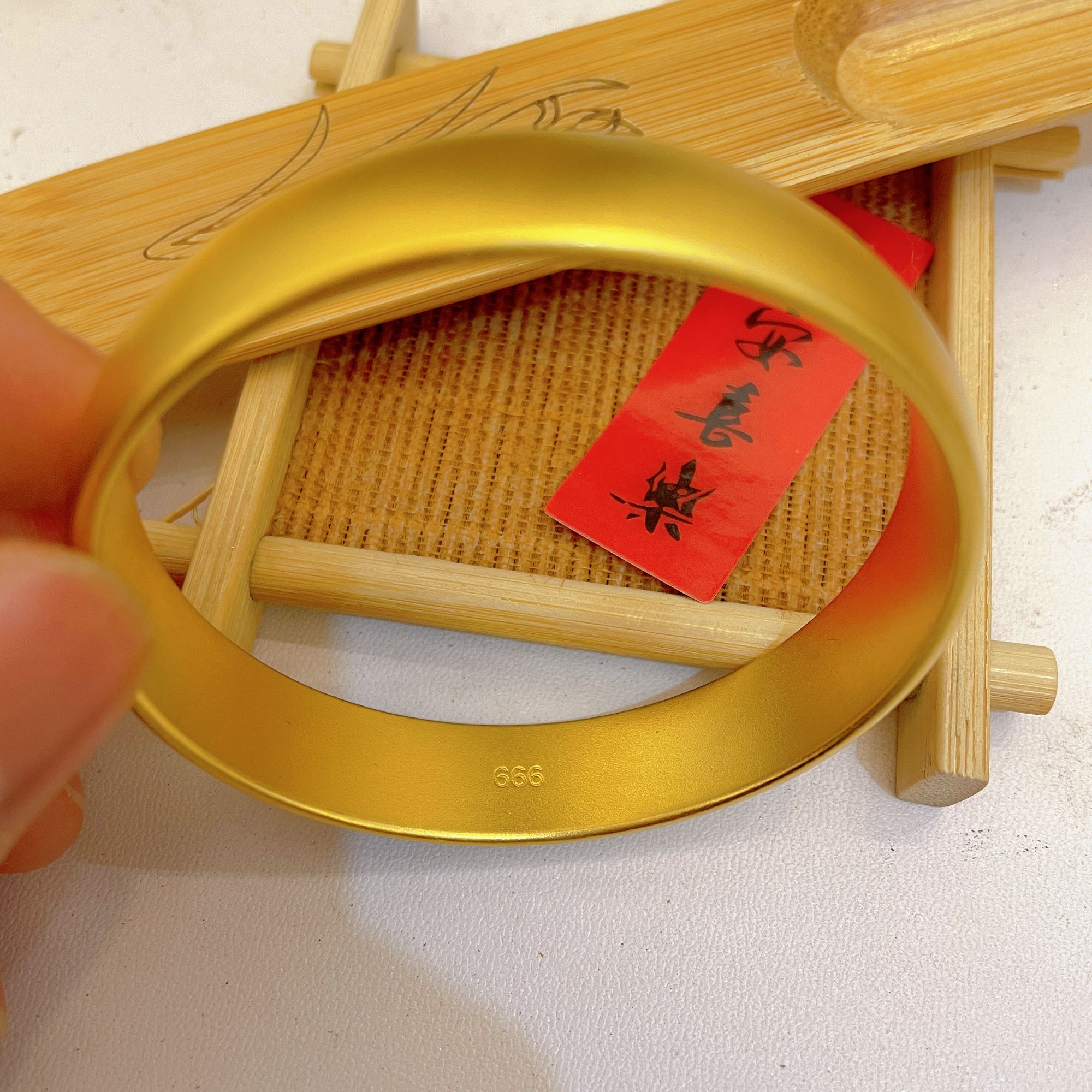 合金手镯 轮胎素圈手镯简约古法精美