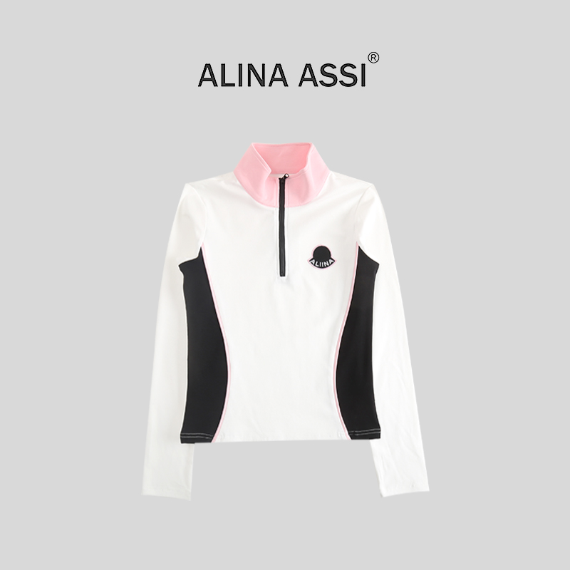 【静静】2025冬季新款显瘦T恤休闲长袖上衣G0199