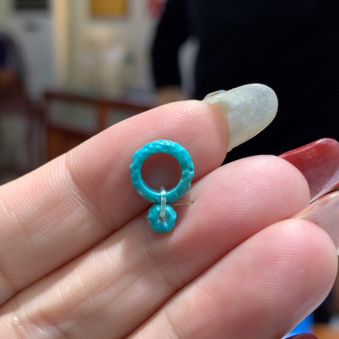 绿松石配饰未镶嵌