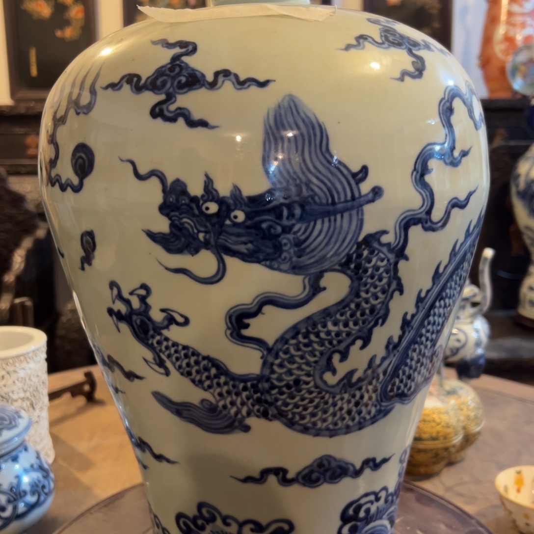 天***雀精品店的生意也越来越好精品青花瓷器收藏店铺名字